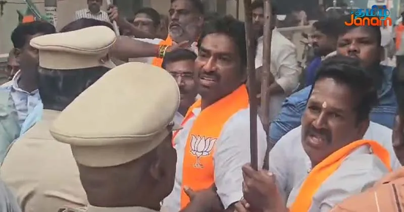 புதுச்சேரியில் காங்கிரஸ்-பாஜக நிர்வாகிகளிடையே கடும் மோதல்!