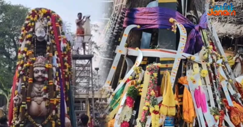 சாம்பிராணி கருப்பர் கோயிலில் மாசி திருவிழா – அரிவாளை சமர்பித்து நேர்த்திக்கடன்!