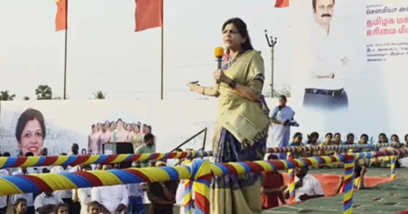 டாஸ்மாக் கடை மூலம் யாரோ ஒருவர் பிழைக்க மக்களை பலி ஆக்குவதா? – சௌமியா அன்புமணி