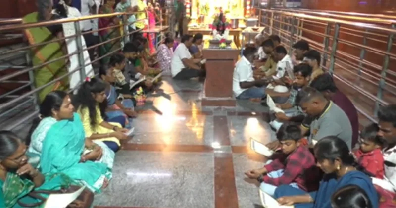 திருப்பரங்குன்றம் மலை உச்சியில் தீபமேற்ற வேண்டும் – கந்த சஷ்டி பாடி வலியுறுத்தல்!