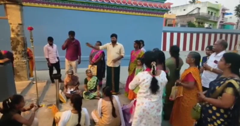 செங்கம் சிவன் கோயிலில் கந்த சஷ்டி கவசம் பாட அனுமதி மறுப்பு – பக்தர்கள் குற்றச்சாட்டு!