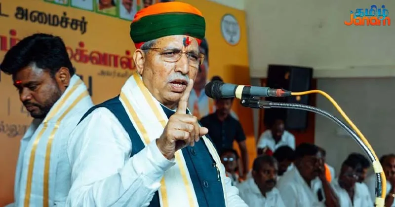 மக்களின் கோரிக்கைகளை நிறைவேற டபுள் எஞ்சின் அரசு தான் ஒரே தீர்வு – அமைச்சர் அர்ஜுன் ராம் மேக்வால்!