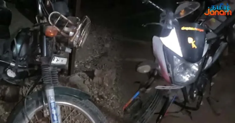 இருசக்கர வாகனங்கள் நேருக்கு நேர் மோதி விபத்து – முதியவர் பலி!