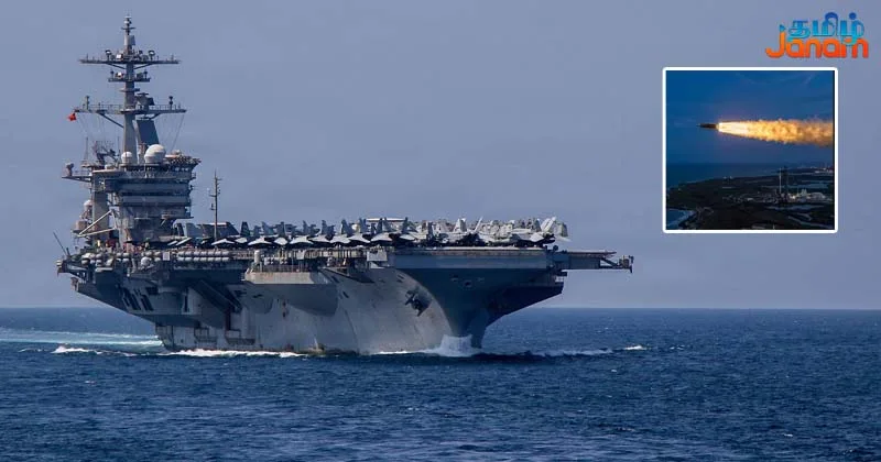 ஆபிரகாம் லிங்கன் கப்பல் மீது ஈரான் தாக்குதல்? – அமெரிக்கா மறுப்பு!