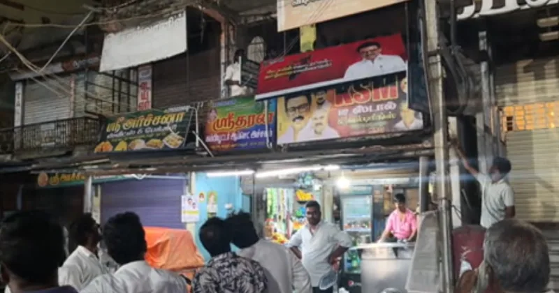 செஞ்சி பேருந்து நிலையத்தில் உள்ள வணிக வளாகத்தில் ஸ்டாலின் படம் – என்டிஏ கூட்டணி மறியல்!