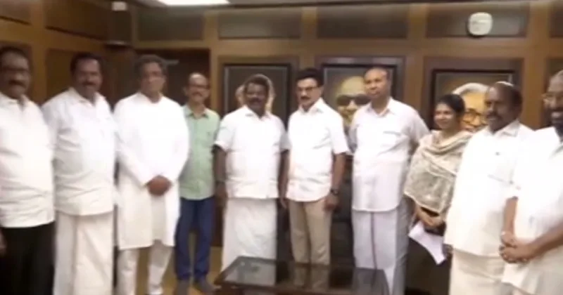 திமுக கூட்டணியில் காங்கிரசுக்கு 28 தொகுதிகள் ஒதுக்கீடு – ஒப்பந்தம் கையெழுத்து!