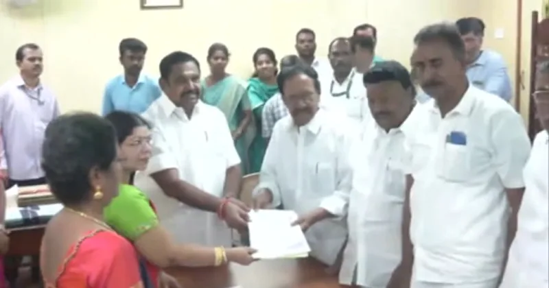 மாநிலங்களவைத் தேர்தல் – அதிமுக கூட்டணி வேட்பாளர்கள் வேட்பு மனுத்தாக்கல்!