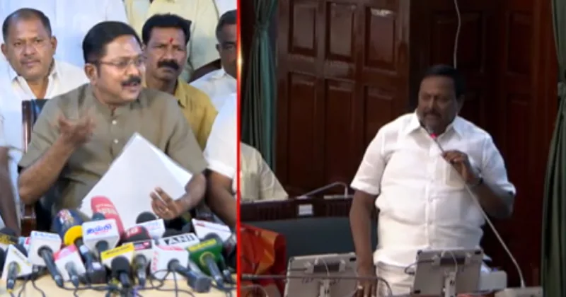 அமமுக எம்எல்ஏ காமராஜ் அனைத்து பொறுப்புகளில் இருந்தும் நீக்கம் – டிடிவி தினகரன் அறிவிப்பு!