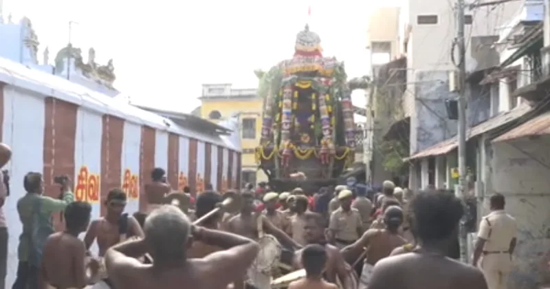 நெல்லை கைலாசநாதர் சுவாமி கோயில் தேரோட்டம் – திரளான பக்தர்கள் பங்கேற்பு!
