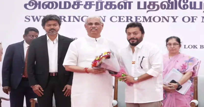 தவெக புதிய அமைச்சரவை விரிவாக்கம் – ஸ்ரீநாத், மரிய வில்சன் உள்ளிட்ட 23 பேர் பதவியேற்பு!