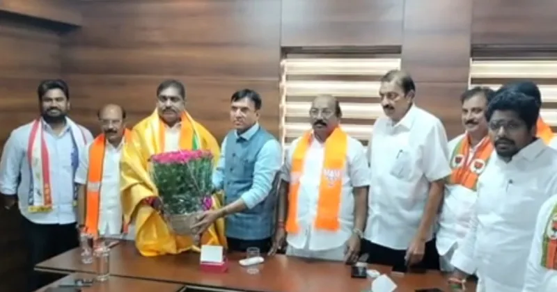 புதுச்சேரி பாஜக சட்டமன்ற குழு தலைவராக அமைச்சர் நமச்சிவாயம் தேர்வு!